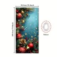 thumbnail image 3 of Dmlowu Christmas Door Cover 35x71in, Thick Fabric Holiday Door Curtain with Hanging Rope, Easy Install Front Door Wall Decoration for Xmas Party, 3 of 6