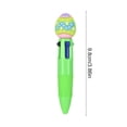 thumbnail image 2 of Lunxisen 2 Pcs Retractable Four-color Pen Creative Stylish Stationery for Planning Easter Gifts Office Supplies Multicolor Writing Tool, 2 of 9