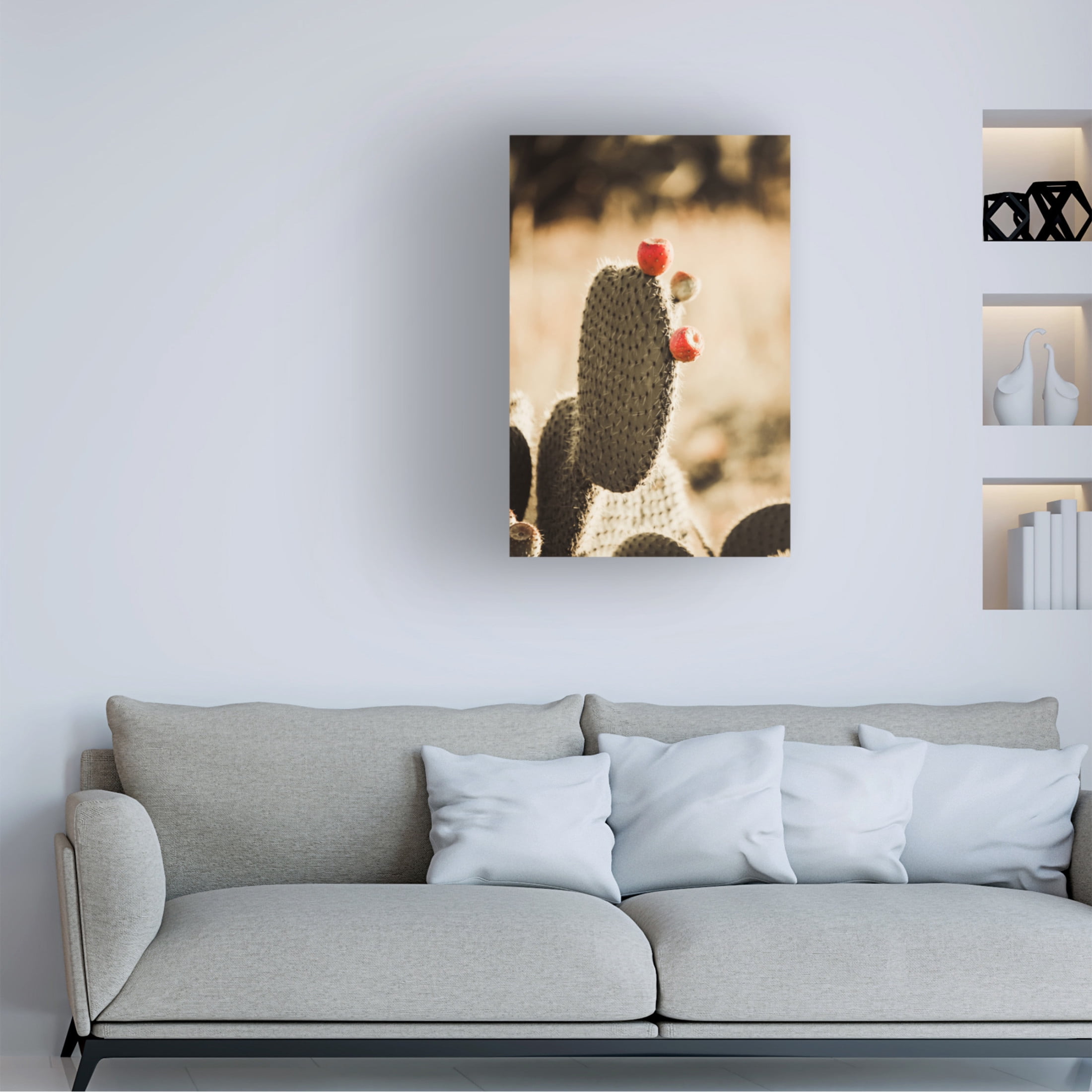 Canvas Wall Art - Krista Broadway 'Habana' Wall Art for Living Room, Bedroom, or Office Décor by Trademark Fine Art - 16 x 24 Inches
