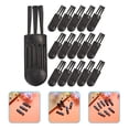 thumbnail image 3 of 100pcs Mini Cleaning Brush Tool Electric Shaver Cleaning Brush Hair Remover Shaving Razor Brush, 3 of 4