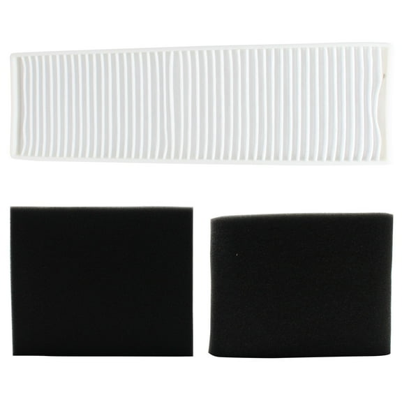 Replacement Bissell Clean View Power Trak Revolution 3596 Vacuum Pleated Post Motor, Upper Tank and Pre-Motor Filter - For Bissell Style 7 & 3093 Pre Filter