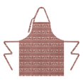 thumbnail image 2 of Red Christmas Reindeer Apron-Garden Aprons for Women with Pockets-Cotton Linen Waterproof Kitchen Cooking Gardening Aprons Adjustable for Kitchen,Cooking,BBQ and Salon 32"x27", 2 of 7