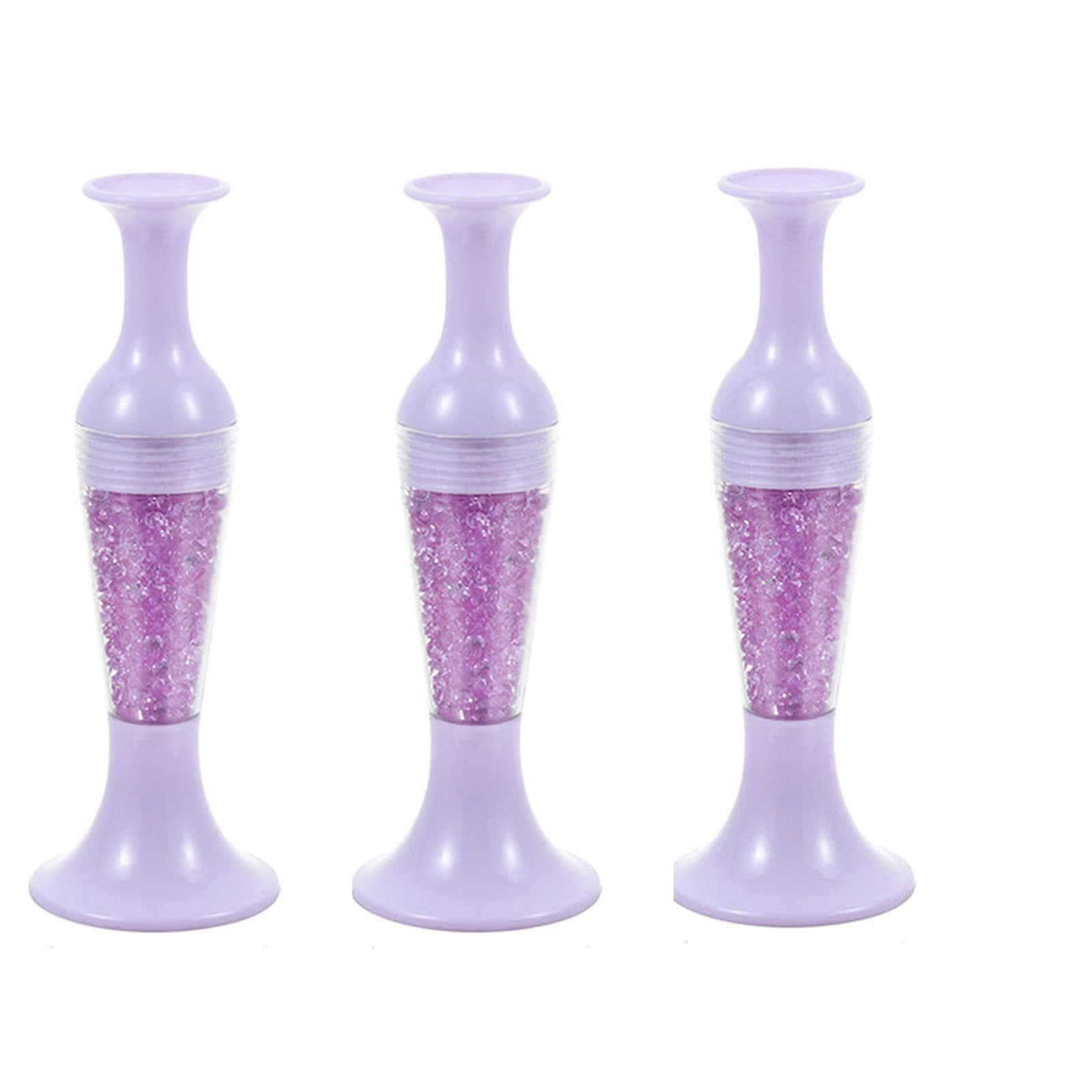 Diamond Tool Pens, Diamond Art Pen Flower Pot Shaped Point Drill Pen Nail Point Pen Diamond Dotting Tool for Nail Art Crafts Making