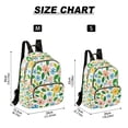 thumbnail image 2 of FORMRS Mini Backpack Purse for Women Travel Daypack Casual Shoulder Bag, Retro Blue Floral, 2 of 7