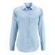 thumbnail image 1 of SOLS - Camisa de espiguilla y manga larga modelo Brody para mujer (Azul cielo), 1 of 3