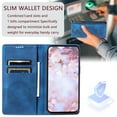 thumbnail image 5 of ELEHOLD Flip Wallet Case for Samsung Galaxy A16 5G Premium PU Leather Cover with Credit Card Slot Cash Pocket Magnetic Closure Kickstand Folio Samsung Galaxy A16 5G Wallet Case,Blue, 5 of 6