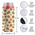 thumbnail image 4 of 2 Pcs Can Cooler Sleeves Insulated Collapsible Beer Can Sleeve Red Strawberry Soda Beer Can Covers for Bulk for Soda, 4 of 4