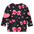 thumbnail image 3 of Chemises pour Enfants, Chemise Imprimée à Manches 3/4 et Col Rond pour Garçons et Filles, Haut pour Enfants, 3 of 4