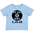 thumbnail image 3 of Inktastic My First Pi Day 3-14-26 Boys or Girls Baby T-Shirt, 3 of 5