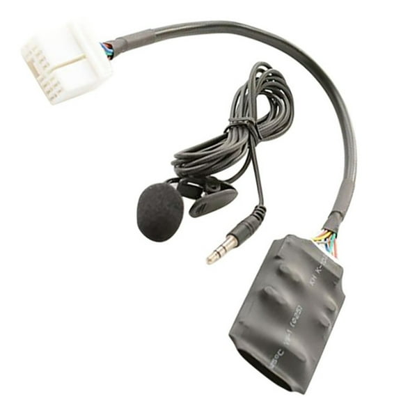 Auto 12V Aux Interface Blue-Tooth Adapter For Honda -Accord 2.4 / Civic / -Crv Bluetooth-Compatible With Microphone Fangkenuo