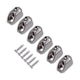 thumbnail image 4 of 6 tuercas de bloqueo para guitarra sin cabeza con tornillos de montaje, accesorios resistentes Plata, 4 of 9