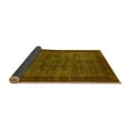 thumbnail image 2 of Ahgly Company Indoor Rectangle Abstract Yellow Modern Area Rugs, 5' x 8', 2 of 4