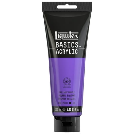 Liquitex BASICS Acrylic Color, 250ml, Brilliant Purple