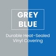 thumbnail image 6 of ECR4Kids Everyday Folding Rest Mat, 3-Section, 1in, Blue/Grey, 5-Pack, 6 of 9