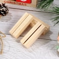 thumbnail image 5 of EASTIN 12pcs Wooden Photo Stand Rectangular Picture Holder Memo Holder for Home Office, 5 of 5