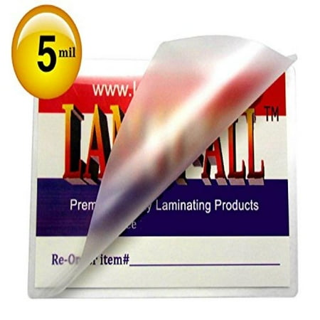 - (Ship From USA) 5 Mil 18 x 24 Laminating Pouches Map Laminator Sleeves Qty 50 by LAM-IT-ALL / Small Radius Rounded Corners for professional finished appearance,18 x 24 (metric 457mm x 610mm) and 5 mi