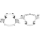 thumbnail image 1 of 1 par de Soportes de Bombillas de Faros LED H7 SSuperp Clip de Retención del Adaptador de Faros Delanteros, 1 of 5