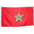 thumbnail image 2 of Bandera de Marruecos Boolavard 90 x 150 cm, impermeable, doble cara, 2 of 8