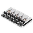 thumbnail image 2 of Metal Bass Bridge, Hard Tail Bridge Saddle Easy To Install  For Bass For Musician, 2 of 8