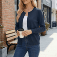 thumbnail image 5 of Women’s Long Sleeve Open Front Cardigan Casual Lightweight Knit Sweater, 5 of 6
