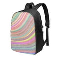thumbnail image 1 of YFYANG 17" Laptop Backpack, Rainbow Line Art Fashion Travel Work Backpack with USB and Headphone Cable Interface for Men and Women, 1 of 8