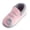80#Pink, variant on Cats Pattern Fleece Winter Warm Indoor Slippers