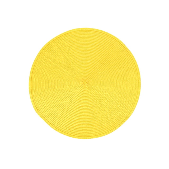 DPTALR PP Woven Table Mat Western Place Mat Household Waterproof And Oil-proof Pad Heat Insulation Pad