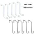 Over the Door Hooks, 10 Pack Door Hangers Hooks Heavy Duty Organizer