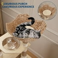 thumbnail image 2 of 66.9-Inch Large Cat Tree with Litter Box Enclosure & Food Station - Multi-Level Cat Tower with Condo, Storage, Scratching Posts, Hammock & Washable Cushions, 2 of 7