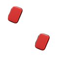thumbnail image 4 of Seitruly Estuches Mini auriculares portátiles duros Cable USB Organizador de monedas Bolsas de almacenamiento Estuche para tarjetas Monedero Rojo 2piezas, 4 of 6