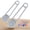 Grey, variant on 2 Pcs Professional Paperboard Perforation Cardboard Punch Tools，Manual Cardboard Box Modification Tools for Paperboard, Laminates (Grey)