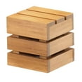 thumbnail image 1 of Cal Mil 1944-6-60 Bamboo Crate Riser, Square - 6 x 6 x 6 in., 1 of 1