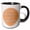 Black/White, variant on 3drose, Text of a Messy Kitchen Is a Sign of Happiness, 11oz Mug