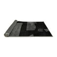 thumbnail image 2 of Ahgly Company Indoor Round Oriental Gray Modern Area Rugs, 4' Round, 2 of 4