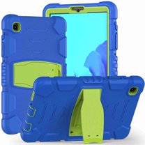 Dteck Case for Samsung Galaxy Tab A7 Lite 2021 8.7 inch SM-T225/T220, Hybrid Rugged Heavy Duty 3 in 1 TPU   PC Combo 3 Layer Shockproof Protective Cover Case with Kickstand -#4 Blue/Kelly