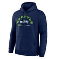 thumbnail image 4 of Men's Fanatics College Navy Seattle Seahawks Delay of Game Legacy Pullover Hoodie, 4 of 5