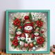 thumbnail image 2 of Hilo Algodón Ecológico Bordado Punto Cruz Impreso Muñeco Nieve 11CT 45x45cm, 2 of 9