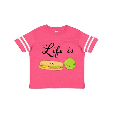 

Inktastic Life is Sublime- Cute Food Pun Gift Toddler Boy or Toddler Girl T-Shirt