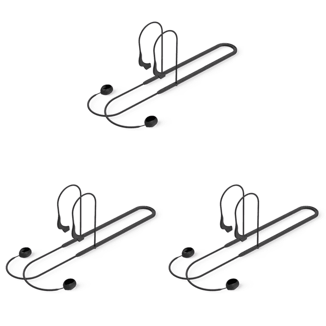 DQrwqpou Cuerda Suave para en El Cuello Anteojos Impermeables Antipérdida para (negro)