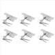 thumbnail image 1 of 6X / Cerradura de Puerta, Cerradura de Gancho para Puerta Corrediza, Cuerpo de Cerradura de AleacióN, de Puerta de Vidrio, , Duradero, Herrajes para Puerta, 1 of 5