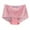 Pink, variant on Fesfesfes Womens Underwear Women Solid Color Underwear High Waisted Lace Tight And Breathable Underwear Panties