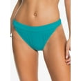 thumbnail image 2 of Roxy Womens Mind Of Freedom Ribbed Solid Swim Bottom Separates Blue S, 2 of 5