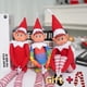 thumbnail image 2 of Adornos navideños Elfie Boy y Elf Girl elfo en el estante un estante adornos decoraciones para árboles de navidad suministros propios Elfos, 2 of 5