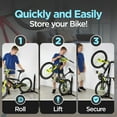 thumbnail image 3 of Bike Nook Bicycle Stand The Easy To Use Upright Design Lets You Store Your Bike Instantly in A Space Saving Handstand Position, 3 of 10