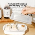 thumbnail image 2 of Bearachild Vaporizador para microondas dureza utensilios de cocina vaporizadores a prueba de calor apilable transparente recipiente para cocinar Utensilios de cocina, 2 of 6