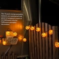 thumbnail image 5 of 10 PCS, Holiday Pre-lit String of Pumpkin Lights Light Up Jack O’ Lanterns for Halloween Decoration,Orange Halloween Pathway Decor for Outdoor Halloween Yard Display (Orange), 5 of 6