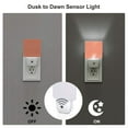 thumbnail image 3 of Goofa Orange Gingham Night Light, Plug-in, Dusk to Dawn Sensor, Warm White, Ambient Lighting, Ideal Kids Adults Nightlight-US, 3 of 9
