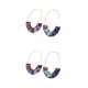 thumbnail image 3 of Pendientes Sonducket en forma de U con estampado de leopardo Accesorio de moda para chicas adolescentes, 3 of 6