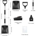 thumbnail image 3 of DPTALR 3-In-1 Snow Removal Kit Multifunctional Portable Detachable Snow Removal Tool, 3 of 9