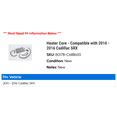 thumbnail image 2 of Heater Core - Compatible with 2010 - 2016 Cadillac SRX 2011 2012 2013 2014 2015, 2 of 2
